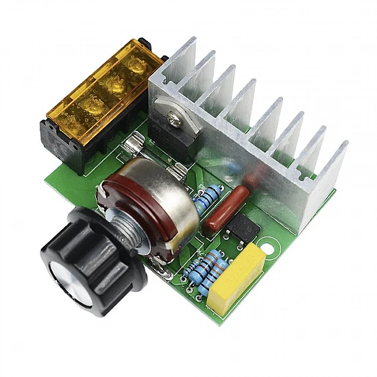 4000W SCR AC Voltage Regulator Speed and Temperature Controller