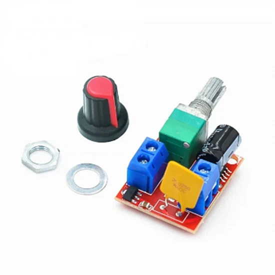 5A 3V-35V Mini DC Motor PWM Speed Controller & LED Dimmer