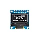 0.96 Inch SPI/I2C OLED 128×64 Display Module 7 Pin - White