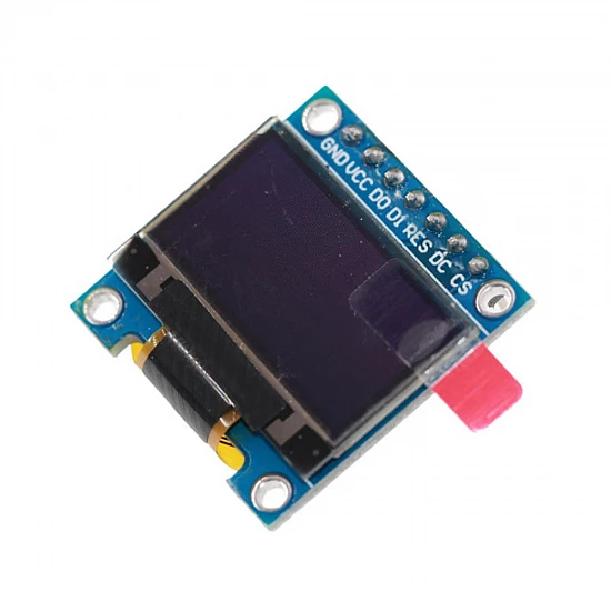 0.96 Inch SPI/I2C OLED 128×64 Display Module 7 Pin - White