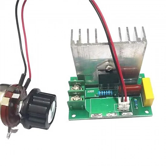 4000W 220V AC SCR Motor Speed Controller and Voltage Regulator