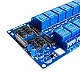 16-Channel 5V Relay Module with Optocoupler and LM2596