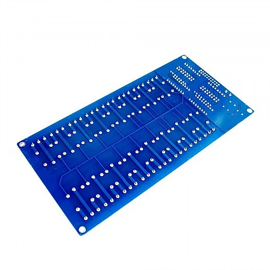 16-Channel 5V Relay Module with Optocoupler and LM2596