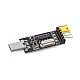 CH340G USB Type-C Male to TTL OTG Serial Converter Module