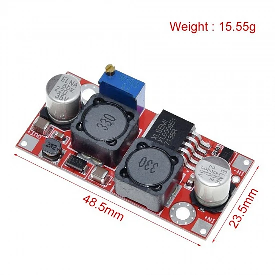 20W XL6009 DC-DC Adjustable Buck-Boost Power Supply Module