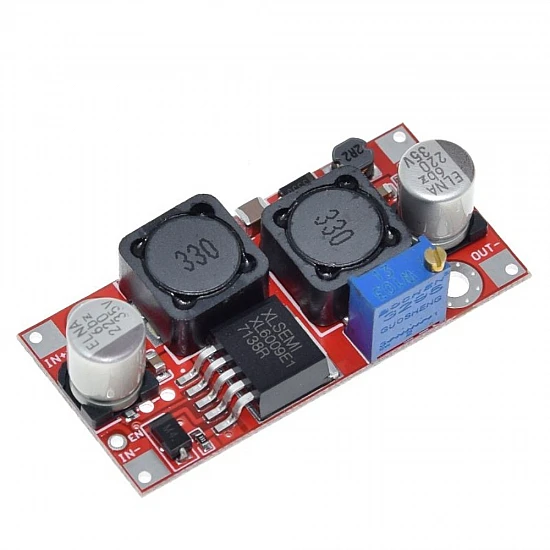 20W XL6009 DC-DC Adjustable Buck-Boost Power Supply Module