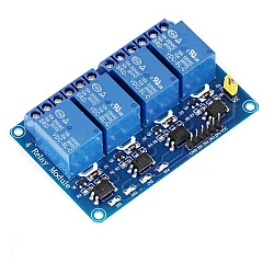 4 Channel 24V Relay Module with Optocoupler