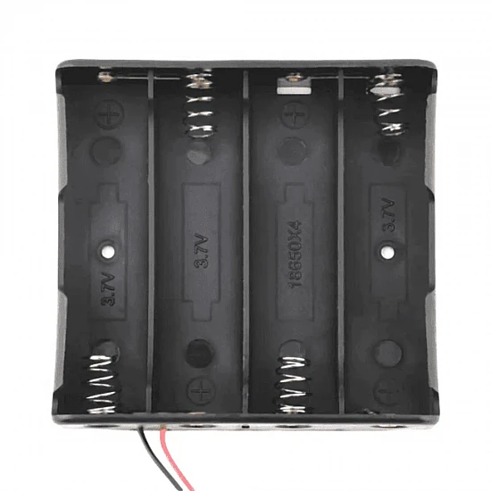 18650 Lithium Battery Holder for Battery 4 x 18650 Cell