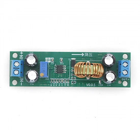 60V/48V/36V/24V to 19V/12V/9V/5V/3V Adjustable Synchronous Buck Converter Module