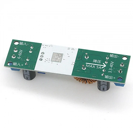 60V/48V/36V/24V to 19V/12V/9V/5V/3V Adjustable Synchronous Buck Converter Module