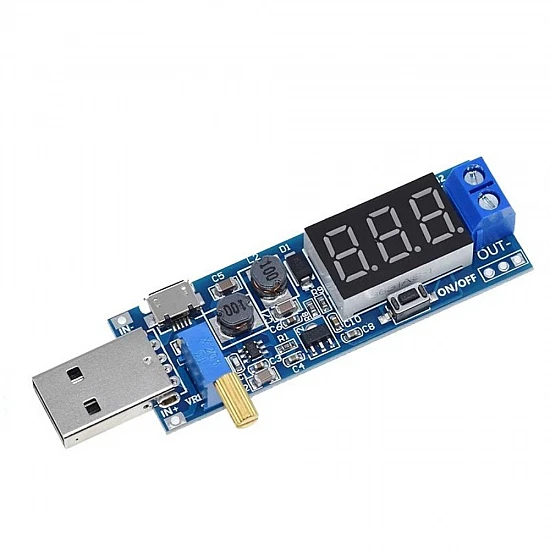 DC-DC USB Boost Power Supply Regulator Module 5V to 3.3V-24V - Micro