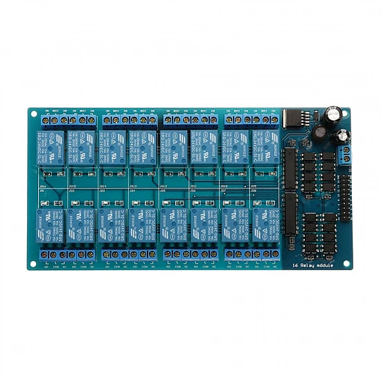 16 Channel Relay Module 24V with Optocoupler Protection