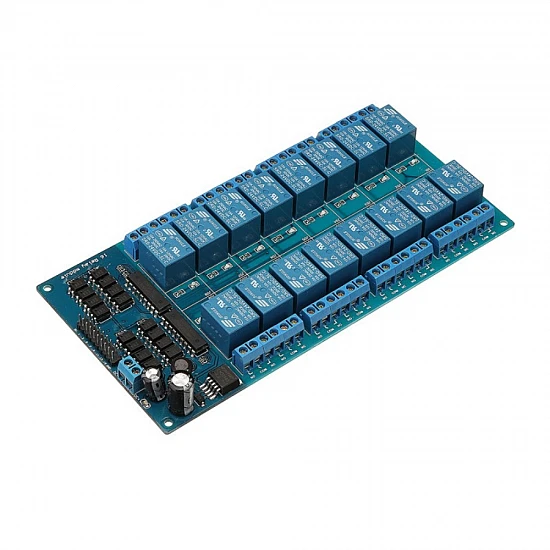 16 Channel Relay Module 24V with Optocoupler Protection