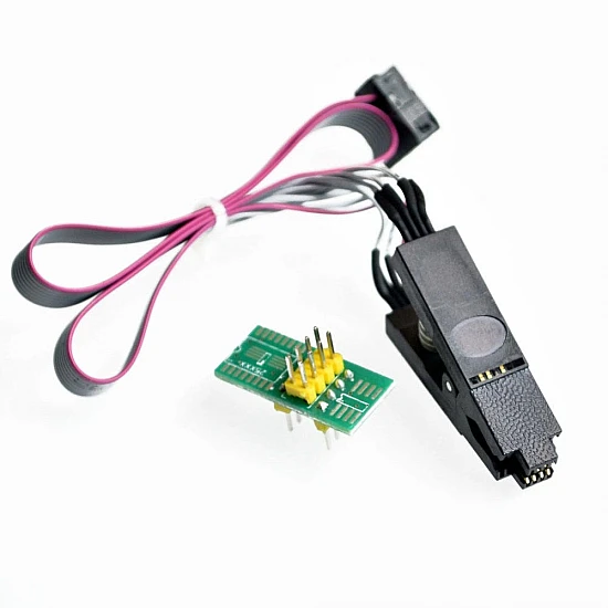 CH341B USB BIOS Programmer Kit with SOP8 Test Clip