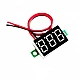 0.36 Inch 2-Wire LED Digital Voltmeter DC 2.7V-32V Red