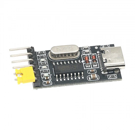 CH340G USB Type-C to TTL Serial Converter Module