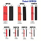 127pcs Heat Shrink Tubing Kit Flame Retardant Sleeve