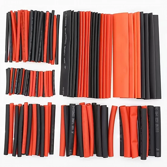 127pcs Heat Shrink Tubing Kit Flame Retardant Sleeve