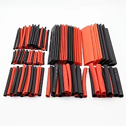 127pcs Heat Shrink Tubing Kit Flame Retardant Sleeve