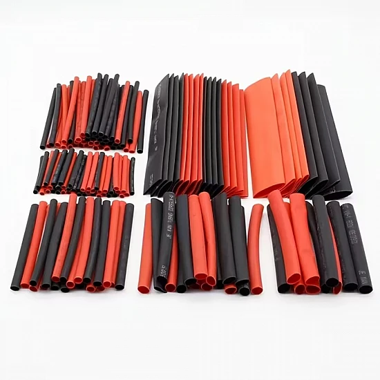 127pcs Heat Shrink Tubing Kit Flame Retardant Sleeve