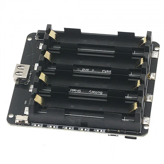 4-Way 18650 Battery Shield V3 Power Module 5V 3V