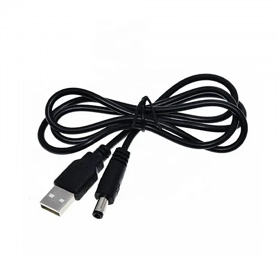 USB 5V to 5V DC Step Up Boost Converter Cable 5.5x2.1mm