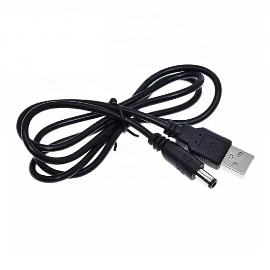 USB 5V to 5V DC Step Up Boost Converter Cable 5.5x2.1mm