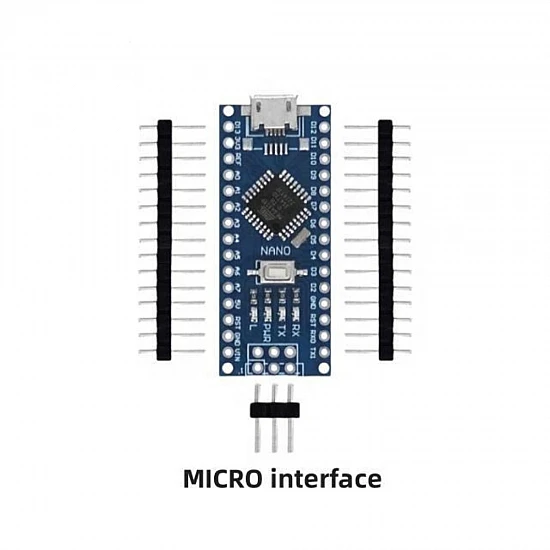 Arduino Nano V3.0 ATmega328P Micro USB Board Unsoldered
