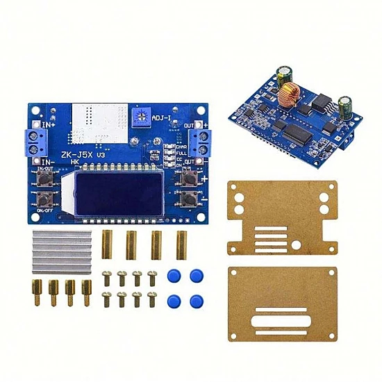ZK-J5X 5A CNC Buck Step-Down Converter Module LCD Display