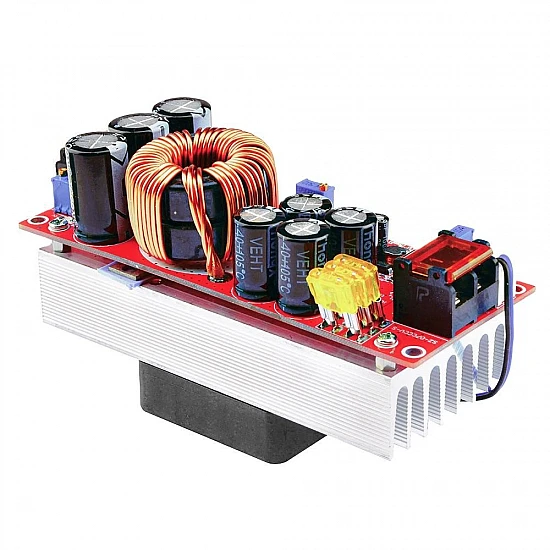 1800W DC-DC Boost Converter CV CC Adjustable Power Supply