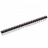2.54mm Double Row Straight Male Header Strip 2x40P