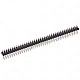 2.54mm Double Row Straight Male Header Strip 2x40P