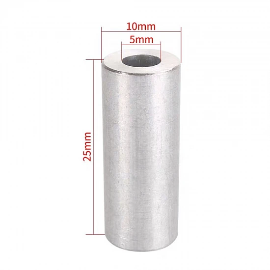 5x10x25mm Aluminum Isolation Column Spacer for 3D Printers