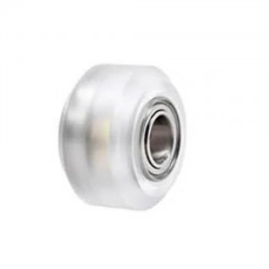 Small Transparent V-Wheel Polycarbonate Pulley with 5mm Bore