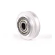 Small Transparent V-Wheel Polycarbonate Pulley with 5mm Bore