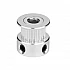 GT2 20 Teeth 4mm Bore Synchronous Pulley for 6mm Belt