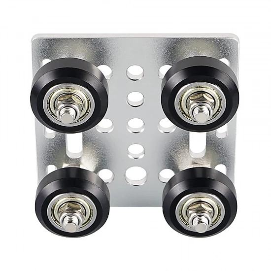 2020 V-Slot Gantry Plate Set with 4 POM V-Wheels