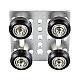 2020 V-Slot Gantry Plate Set with 4 POM V-Wheels