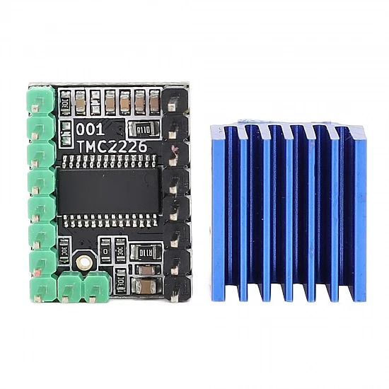 TMC2226 Stepper Motor Driver Module with Heatsink