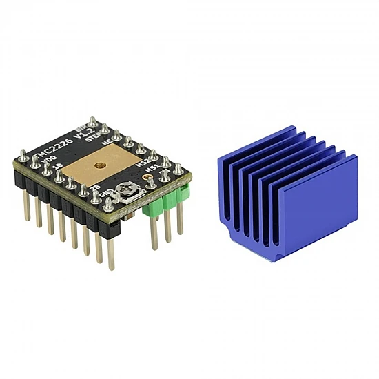 TMC2226 Stepper Motor Driver Module with Heatsink