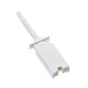 White Mini Test Hook Clip for Logic Analyzers and Multimeters