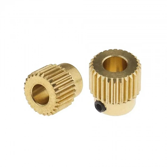 MK8 Brass Extruder Drive Gear 26T for 3D Printer