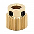 MK8 Brass Extruder Drive Gear 26T for 3D Printer