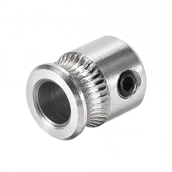 MK8 Stainless Steel Extruder Feed Gear 5mm Bore