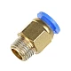 PC4-01 Pneumatic Quick Connector for 4mm PTFE Tube