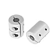 8mm x 8mm D20L25 Rigid Coupling Aluminum Alloy
