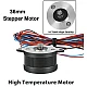 NEMA 14 36mm Round Pancake Stepper Motor for Voron Galileo