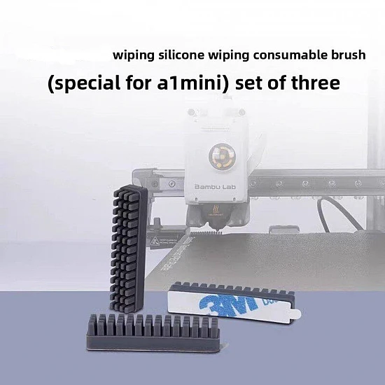 Bambu Lab A1 and A1 Mini Nozzle Silicone Wiping Pad 3-Pack