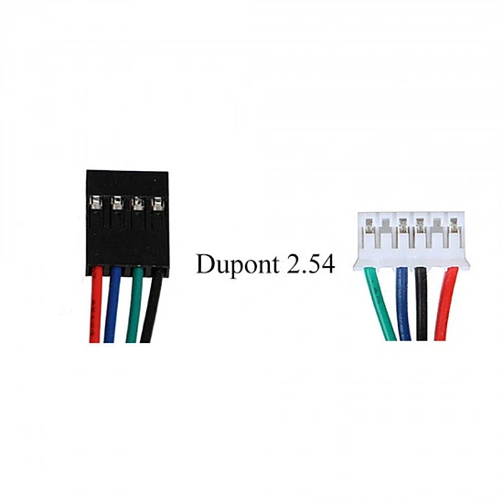 NEMA 17 Stepper Motor Cable 4-Pin to 6-Pin XH2.54 DuPont 1000mm