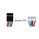 NEMA 17 Stepper Motor Cable 4-Pin to 6-Pin XH2.54 DuPont 1000mm